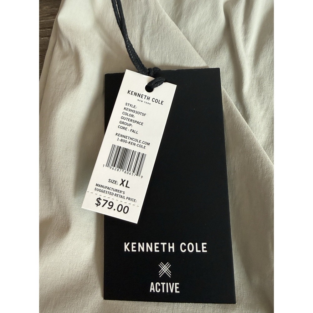 Kenneth Cole Active Tech Jogger Ankle Zip Cargo Lightweight White Size XL - Picture 9 of 10